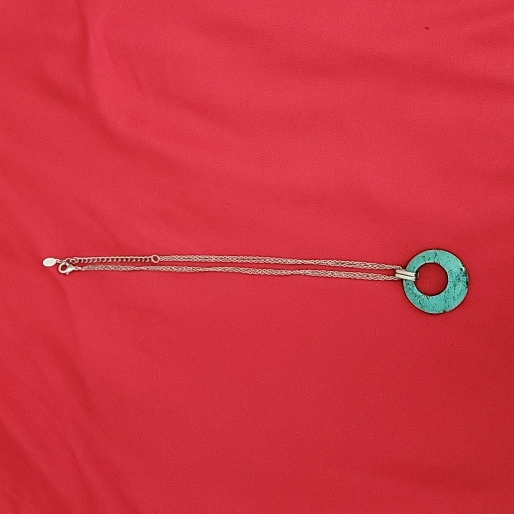 Turquoise Cookie Lee Necklace